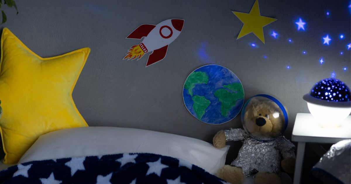 iluminação quarto infantil decoração